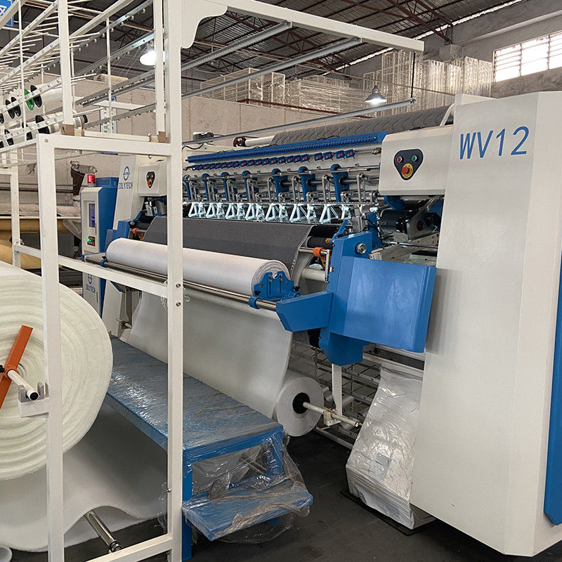 Mattress border machine 10KW  commputerized quilting system automatic multi-needle quilting machine  80mm thickness