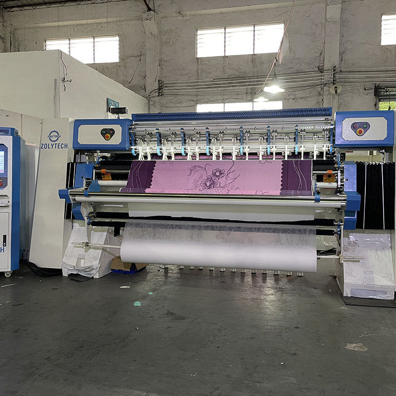 WV15 Chain Stitch Mattress Quilting Machine Delta VFD Mattress Production Machinery