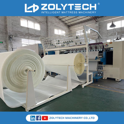 Máquina estofando de alta velocidade estofando estofando da máquina do colchão da máquina da multi agulha de ZOLYTECH