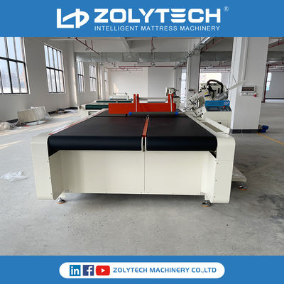Máquina automática da borda da fita do colchão para os painéis do colchão na linha de produção do colchão