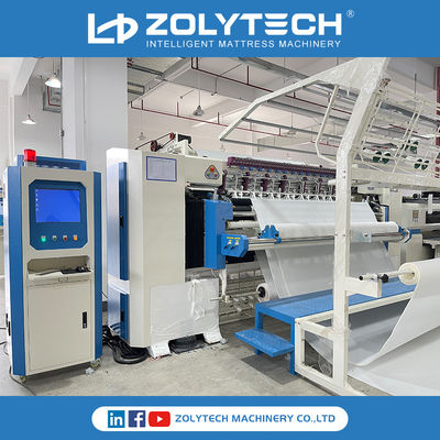fabricação do fundamento do sistema de 80mm Max Mattress Quilting Machine Panasonic