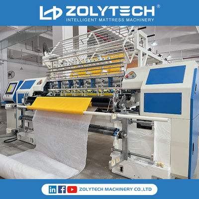 Instrução de instalação estofando automatizada da máquina da multi agulha do ponto do fechamento