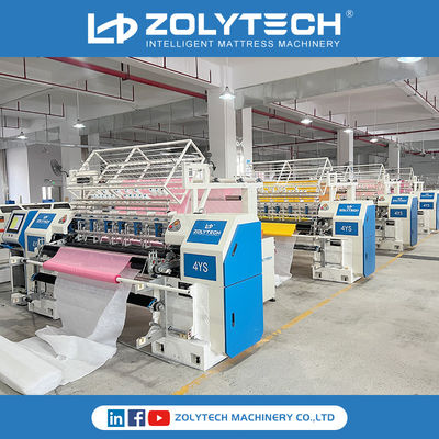 Consolador de acolchoamento de máquina com dispositivo de enrolamento de tecido por Zolytech