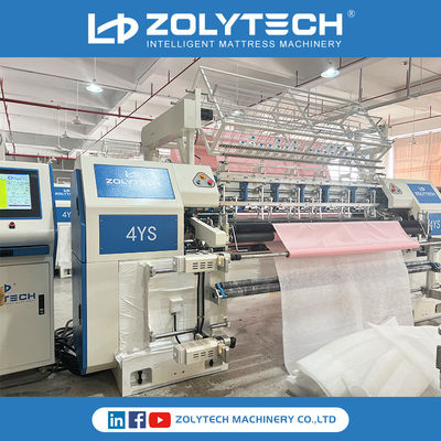 O colchão da edredão da cama automatizou a máquina estofando da multi agulha