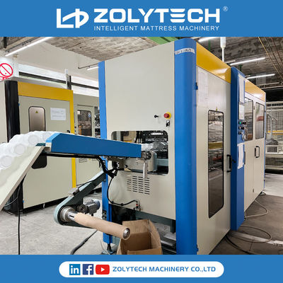 ZLT-PSD180 canela de bobinamento da máquina da mola do bolso da altura 100-250mm não que trabalha o OEM de ZOLYTECH