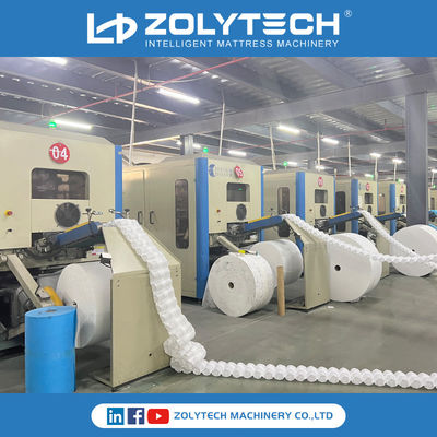 ZLT-PS180S Máquina de montagem de molas ensacadas OEM Máquina de molas para colchões