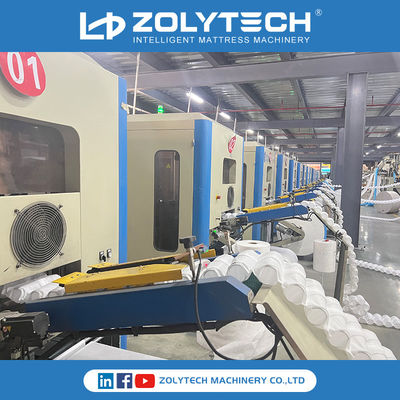 Máquina para fabricar molas para colchões de arame de 1,6-2,3 mm 4000 kg Equipamento para molas ensacadas