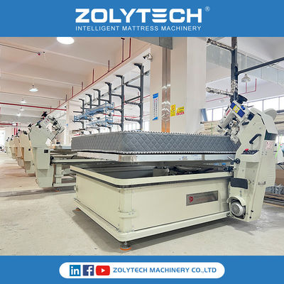 Cabeça semiautomática da costura da máquina ZOLYTECH 300U da borda da fita do colchão da compra