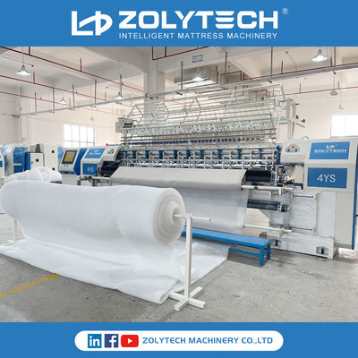 A casa estofa a máquina estofando estofando da multi agulha automática da máquina ZOLYTECH