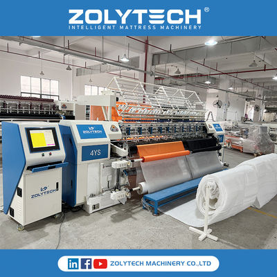 Big Shuttle Computarized Quilting Machine Máquina de Quilting contínua
