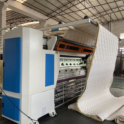 A ALTA VELOCIDADE ESTOFANDO DA MÁQUINA DE ZOLYTECH WV15 MULTI-NEEDLE AUTOMATIZOU O PONTO DE CORRENTE 1500 RPM PARA AS EDREDÕES E OS COBERTORES