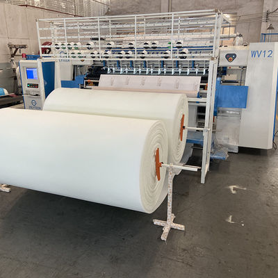 Máquina estofando automatizada de alta velocidade da multi-agulha do ponto de corrente WV12 para a distância da agulha do colchão 25.4mm