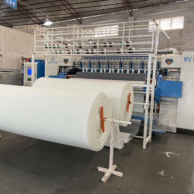Ponto de corrente estofando da máquina da multi-agulha da maquinaria do colchão de ZOLYTECH para as edredões WV12 1200rpm