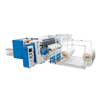 Ponto de corrente estofando da máquina da multi-agulha da maquinaria WV12 1200rpm do colchão de ZOLYTECH para as edredões