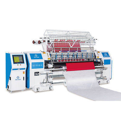 Máquina de costura automatizada de alta velocidade X do colchão do ponto do fechamento - movimento da linha central 304.8mm