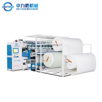Máquina estofando da multi agulha industrial de ZOLYTECH ZLT-WV8 1000rpm para cobertores