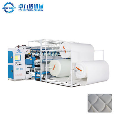 Máquina estofando da multi agulha industrial de ZOLYTECH ZLT-WV8 1000rpm para cobertores