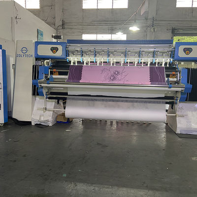 WV15 1500rpm automatizou o ponto de corrente estofando da máquina para a maquinaria do colchão das edredões ZOLYTECH