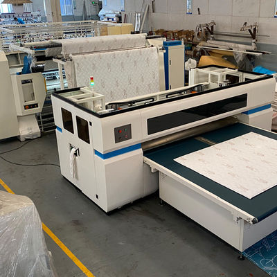 Colchão automatizado do funcionamento da não-canela que orla a máquina para a alta velocidade costurando da espessura ZLT-HM do colchão 80mm