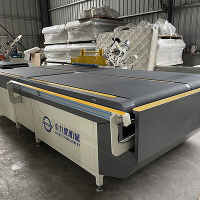Espessura de empurrão automática automatizada 3.37KW da costura da máquina 50-500mm da borda da fita do colchão