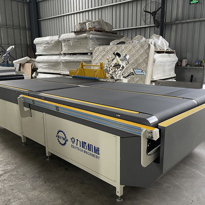 Lançamento automático de funcionamento fácil da máquina da borda da fita do colchão de ZOLYTECH para os colchões que afiam a máquina de costura
