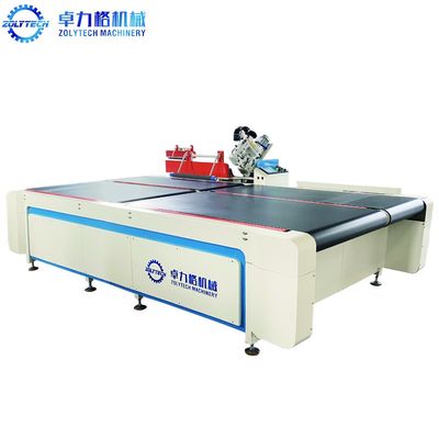 A máquina 15-20pcs/h da borda da fita do colchão de ZOLYTECH ZLT-TE4A automatizou OEM de lançamento automático China da máquina de costura da afiação