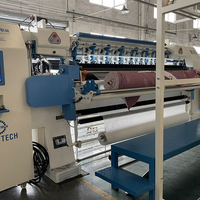 Ponto de corrente automatizado de alta velocidade estofando 1000rpm da máquina do colchão de ZOLYTECH WV8 para as edredões e os cobertores
