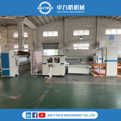 Martelo ZOLYTECH ZLT-HM auto Hemming Station For Mattress Production do colchão