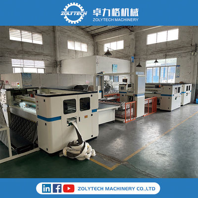 Martelo do colchão da máquina de ZOLYTECH ZLT-HM Hemming System Automatic Panel Hemming