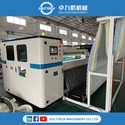 Painel automático de Hemmer ZOLYTECH ZLT-HM que orla a auto estação de orladura da máquina para a produção do colchão