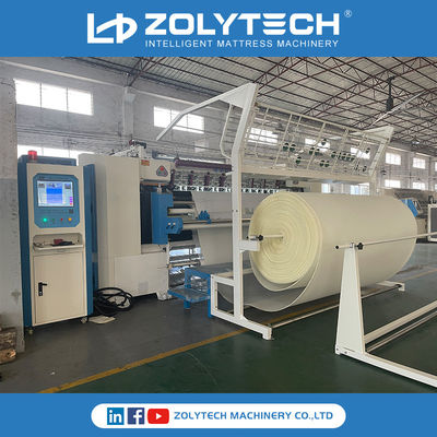 Colchão estofando da máquina da multi agulha ZLT-WV15 que faz a máquina estofando do colchão da máquina