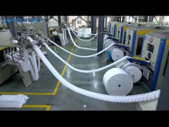 Linha de produção sistema de trabalho de bobinamento da mola do bolso do OEM da canela da máquina da mola do bolso de 380V/220V não